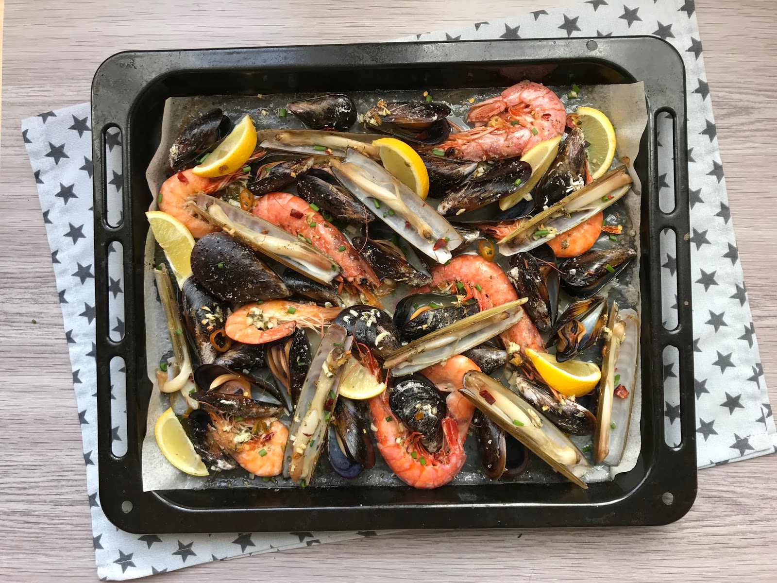 Mariscada al horno (con vídeoreceta). Cooking the Chef