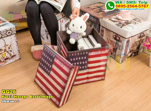 Kursi Storage Box Vintage