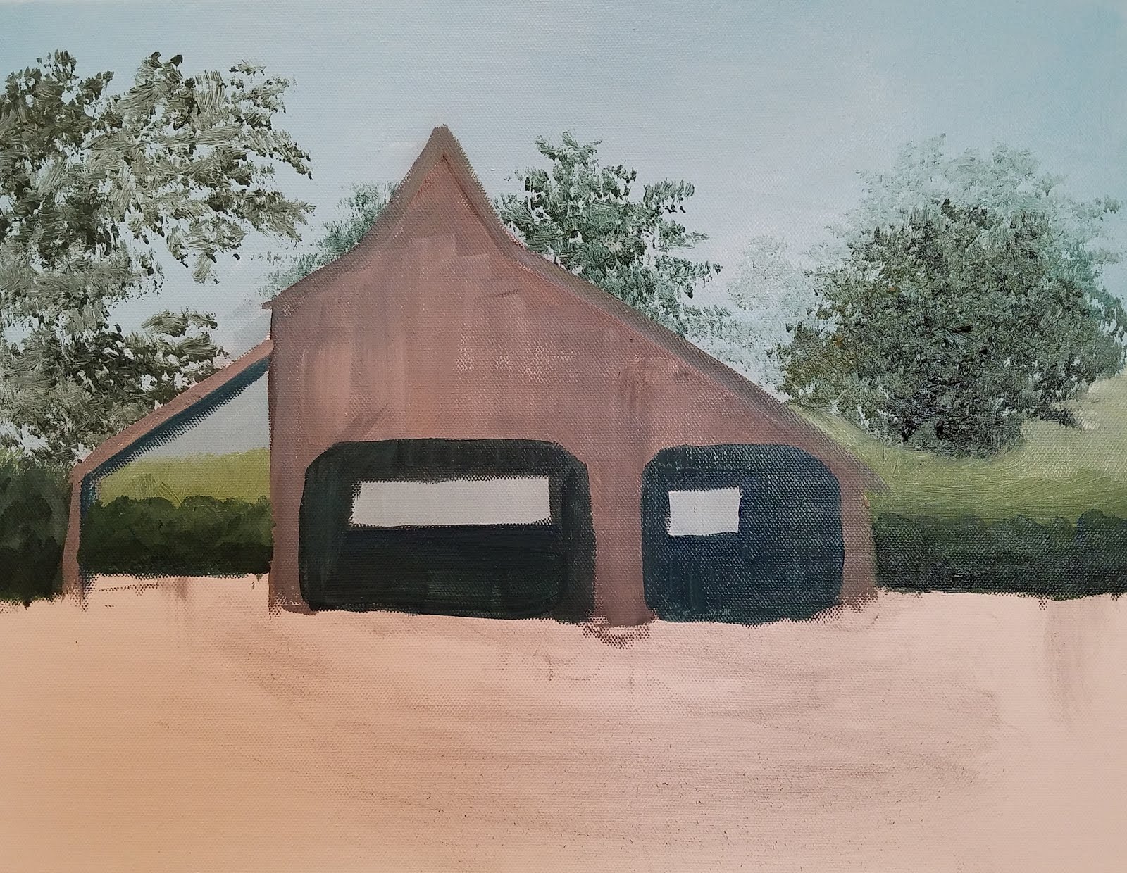 PAINTING A "SHADE TREE" GARAGE