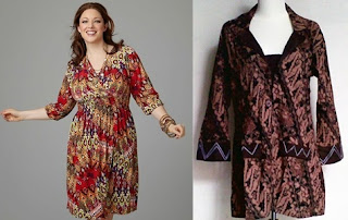 model baju batik atasan wanita gemuk pendek model baju batik atasan wanita gemuk pendek