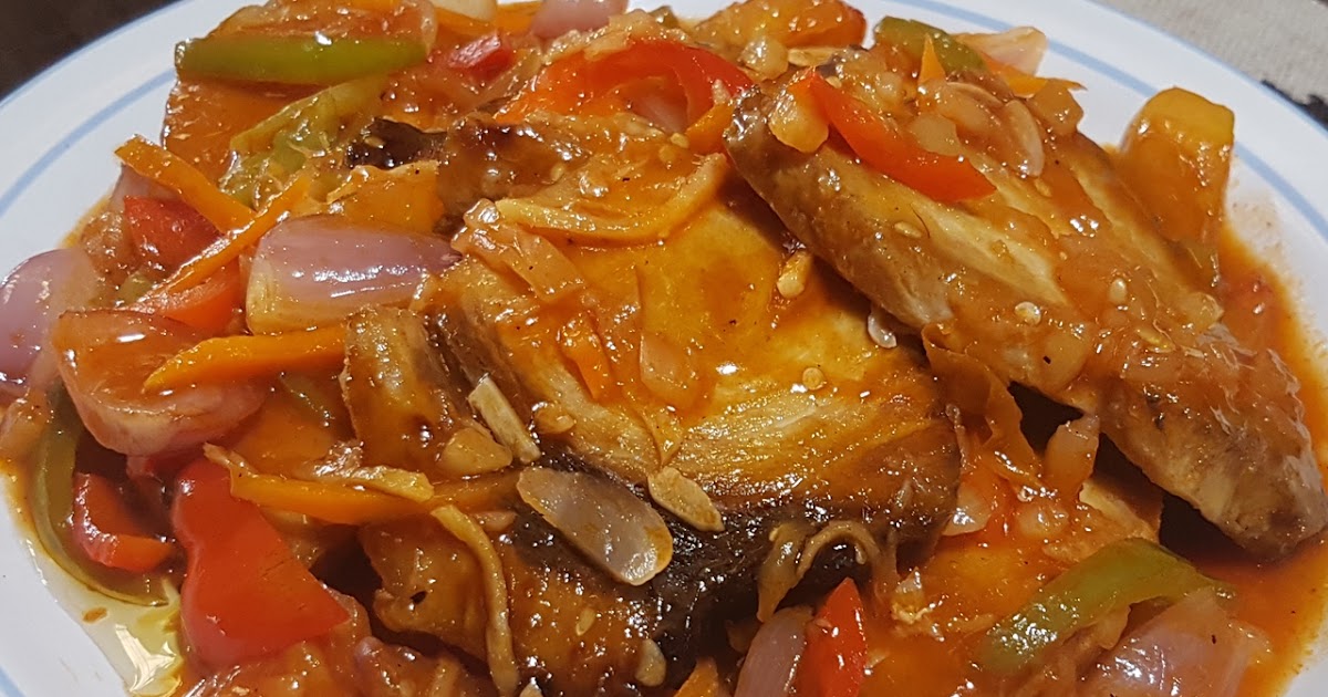 Sweet and Sour Swordfish Steak