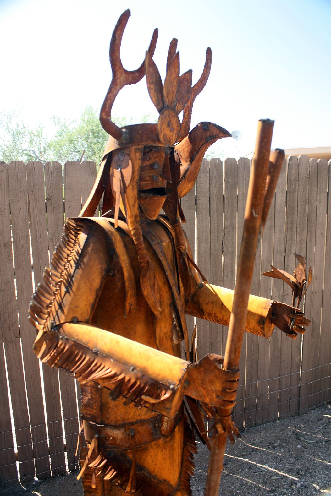 Rainy Day Thoughts Tucson sculptures