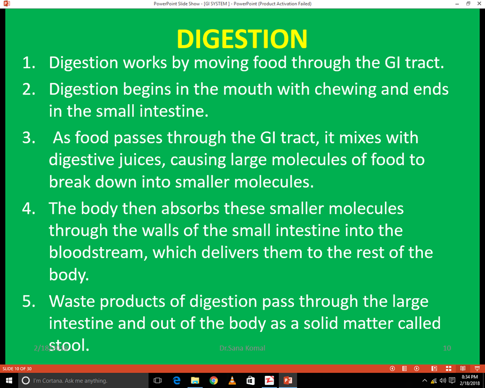 Dr. Adnan stomach digestion of food pathophysiology enzyme vitamin