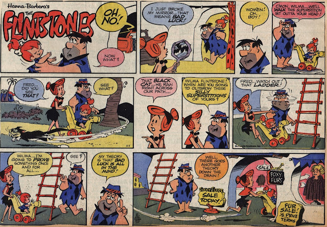 Yowp: Flintstones Weekend Comics, February 1967