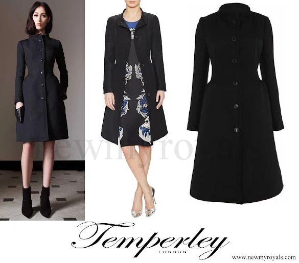 Kate Middleton wore Temperley London Callas Evening Coat