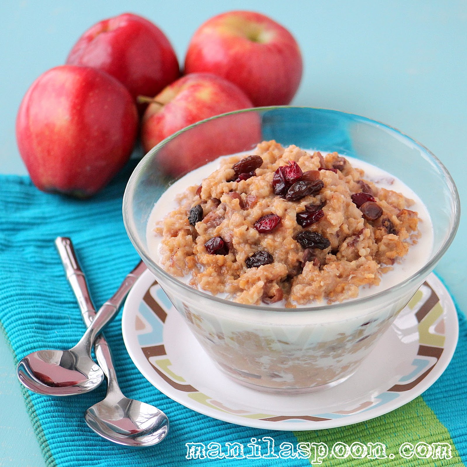 Overnight Steel Cut Oats (with Coconut and Cranberries)