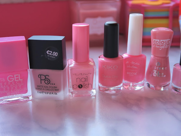 Os meus Vernizes Rosa Favoritos