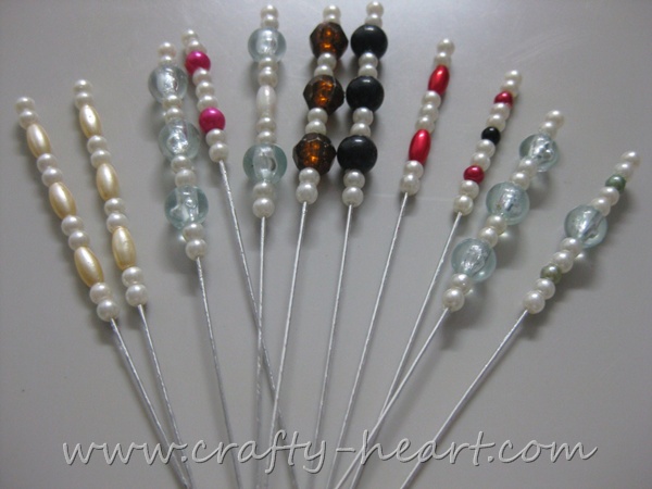 How to make hat pins using wire crafty heart