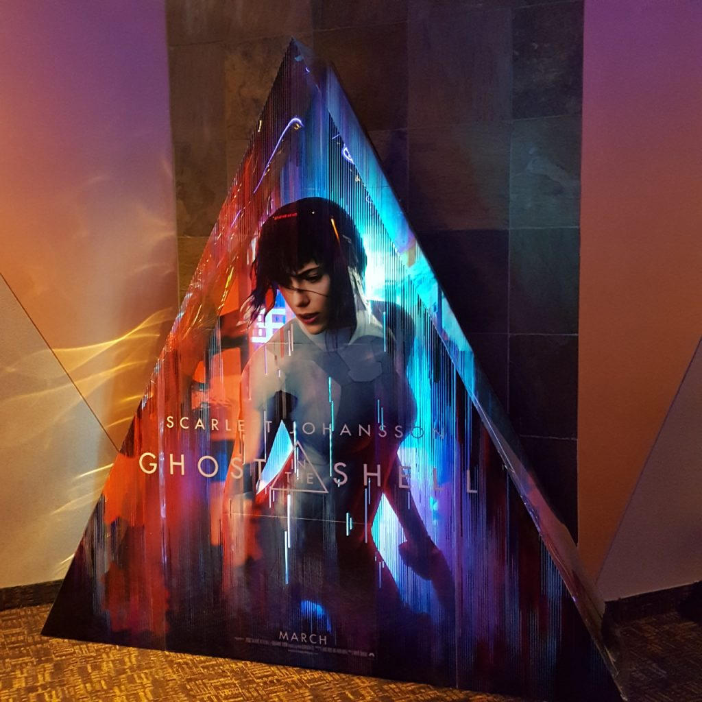 Stand reklamowy filmu Ghost in the Shell - Zdjęcie 2