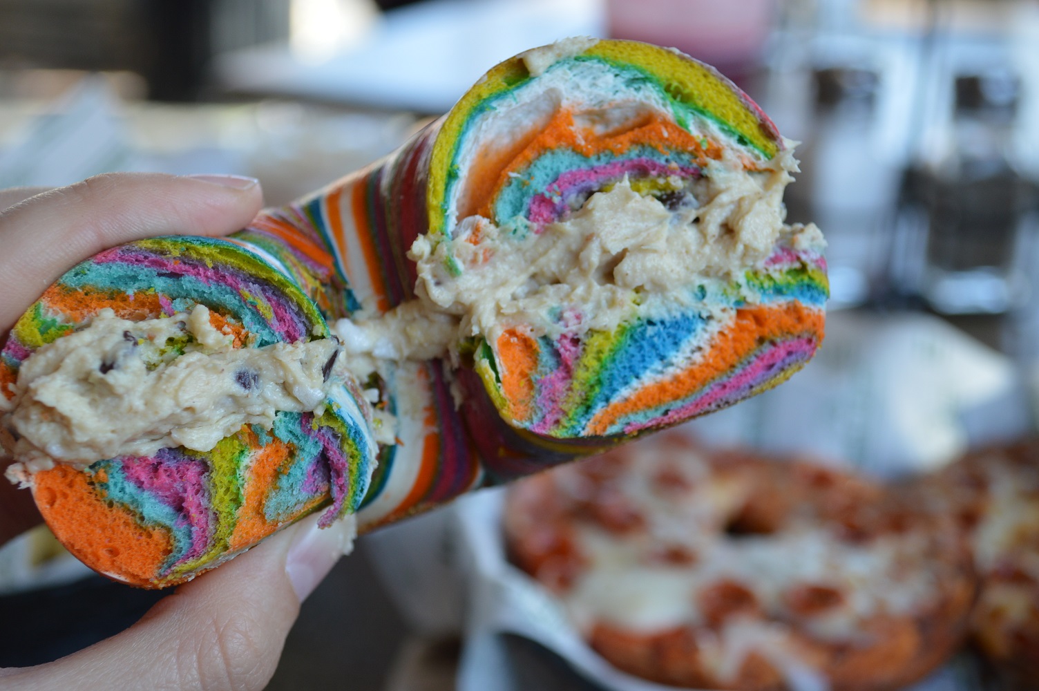 UNICORN BAGELS DEBUT IN CALIFORNIA BAGELS AND BREW EAT WITH HOP!