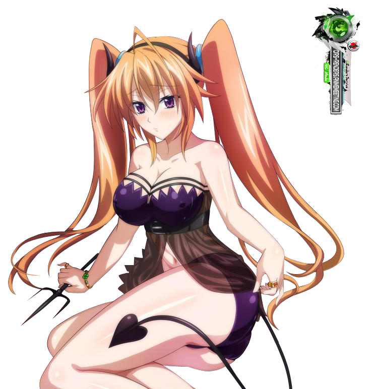 ORS Anime Renders: Highschool DxD:Shidou Irina Hyper Cute+Sexy Devil Cospla...