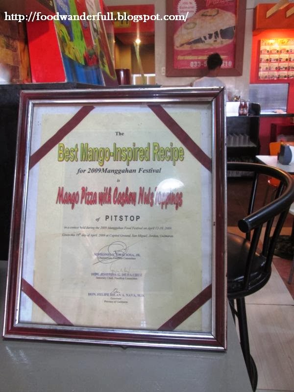 Food Wander The Pitstop Restaurant The Home of Mango Pizza, Jordan