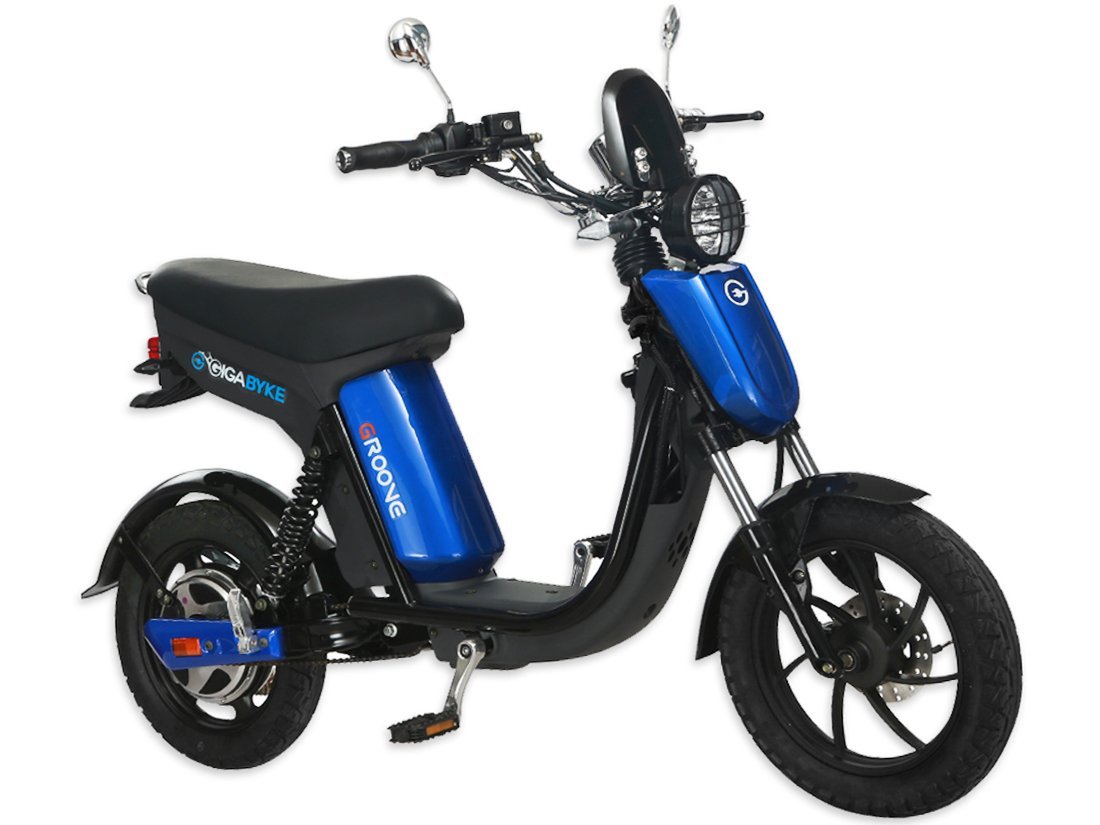 GROOVE 48V 750W EcoFriendly Electric Moped Scooter EBike by GigaByke