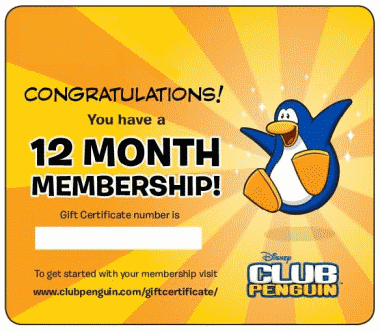 Getclubpenguinmembershipcodes- Free Unused CP Membership Codes