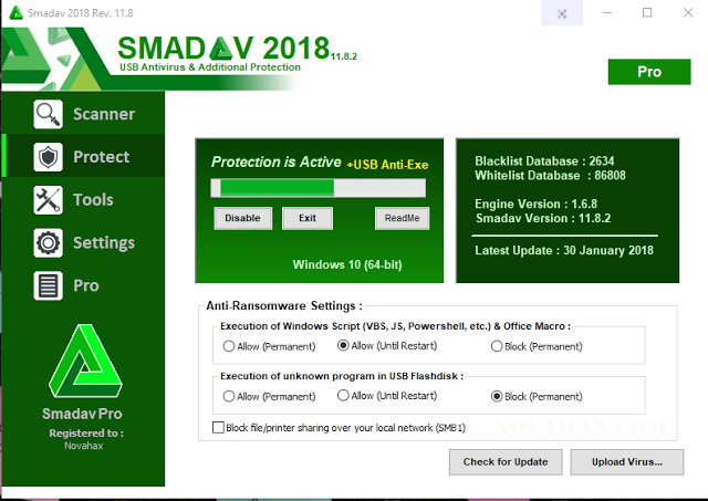 smadav 2018 registration key