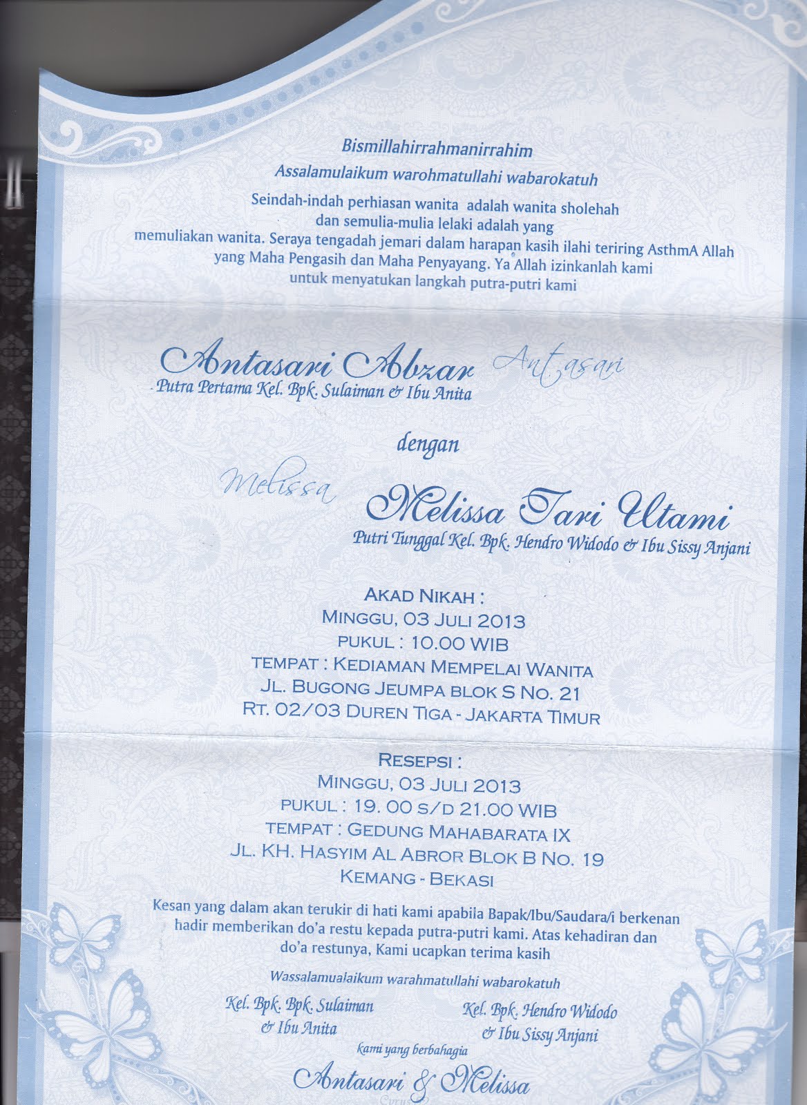 +52 Katakata Mutiara Islami Di Undangan Pernikahan +52 Katakata Mutiara Islami Di Undangan Pernikahan