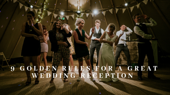Reception Music Tips + Trends K'Mich Weddings - wedding planning - reception planning - 9-golden-rules-for-a-great-wedding-reception