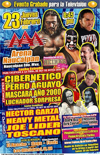 Sindicato del Sonido.: AAA en la Arena Naucalpan.