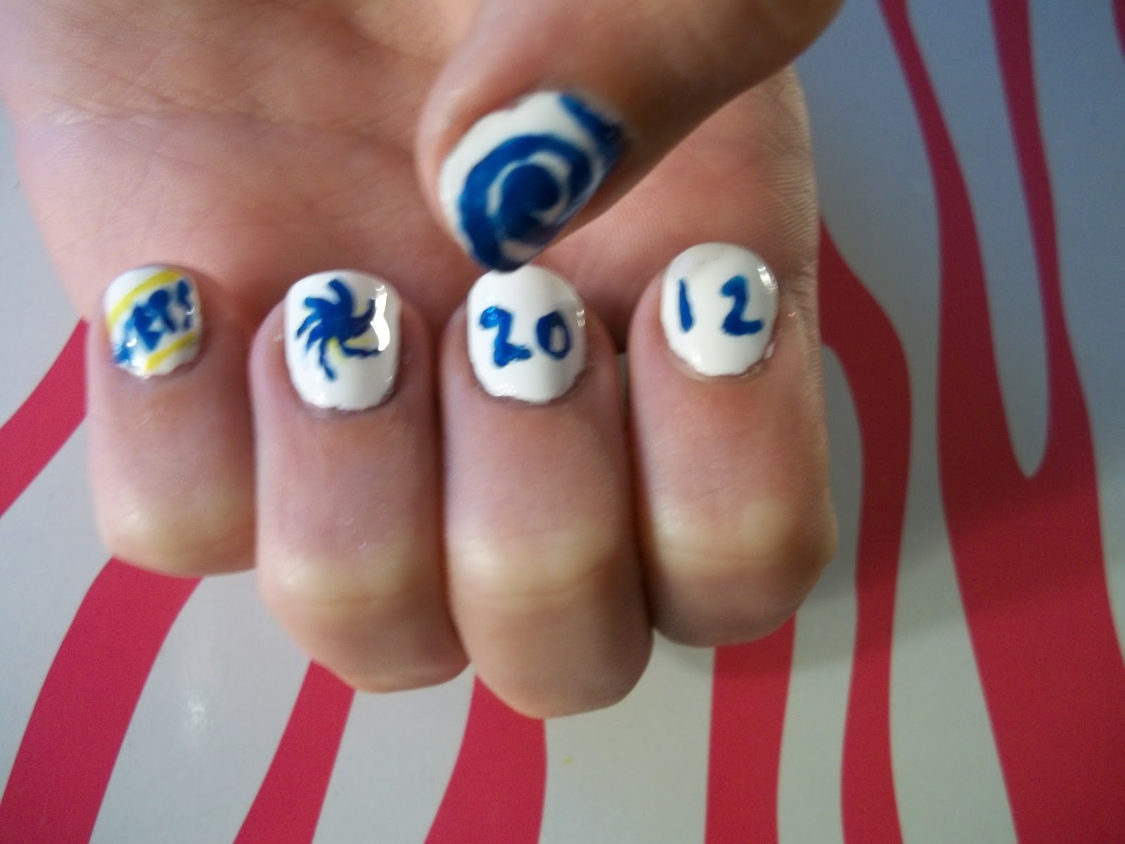 Welcome To Brianna's World!: Graduation Day Nails!