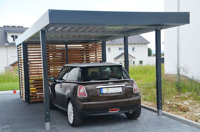 Desain Carport Modern Desain Carport Modern