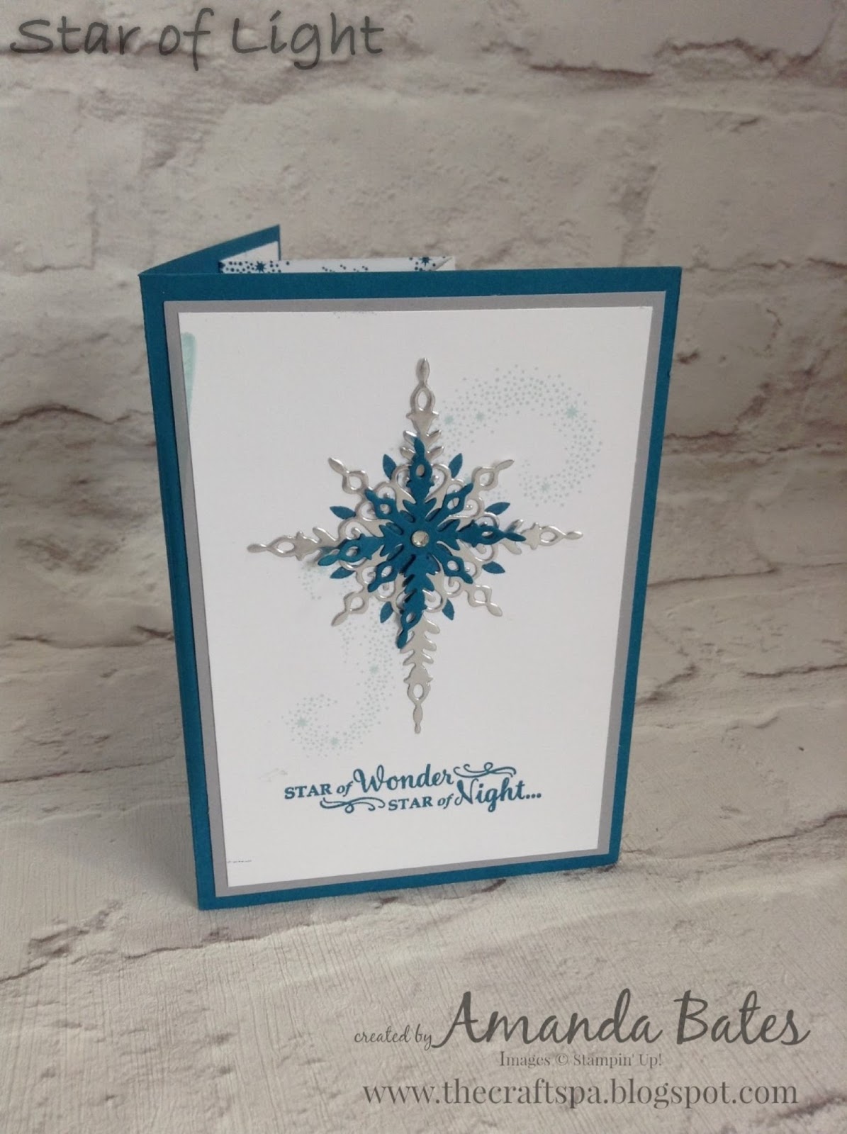 star fold card