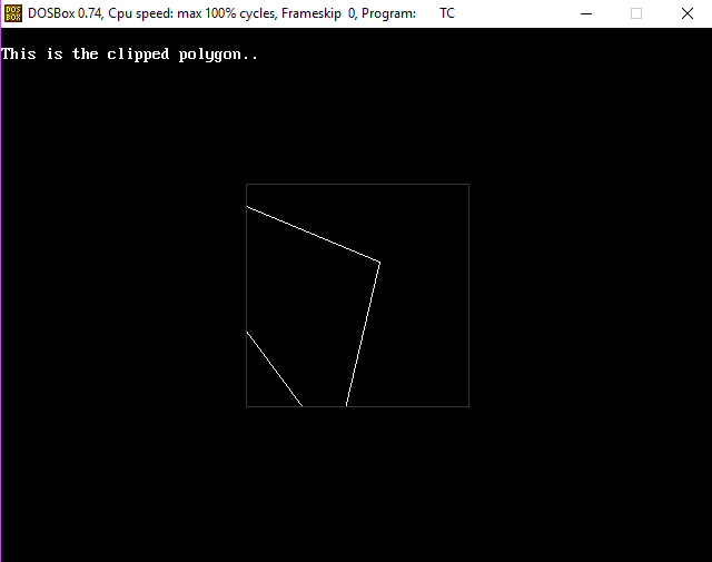 POLYGON CLIPPING PROGRAM IN C | SUTHERLAND HODGEMAN ALGORITHM FOR ...