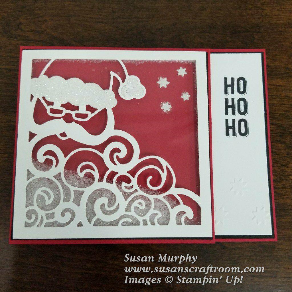 Santa Ho Ho Ho Christmas Card Holder