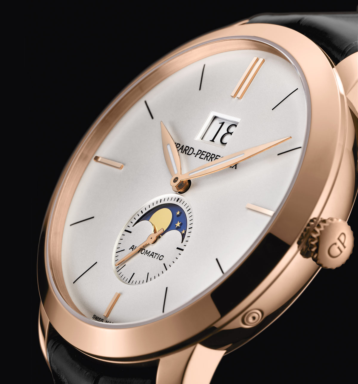 GirardPerregaux 1966 Large Date and Moon Phases Time and Watches