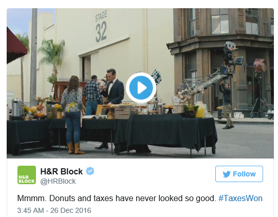 Actor Jon Hamm: Jon Hamm in the H&R Block commercials