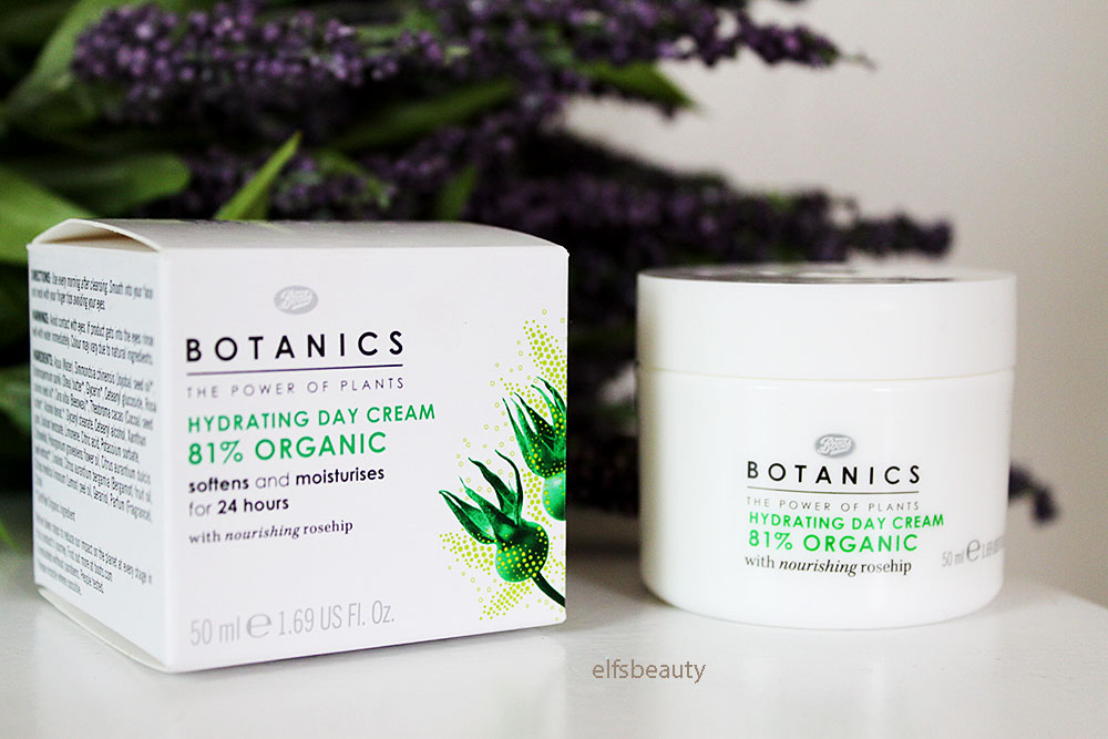 Elf's Beauty Review Boots Botanics 81 Organic Hydrating Day Cream