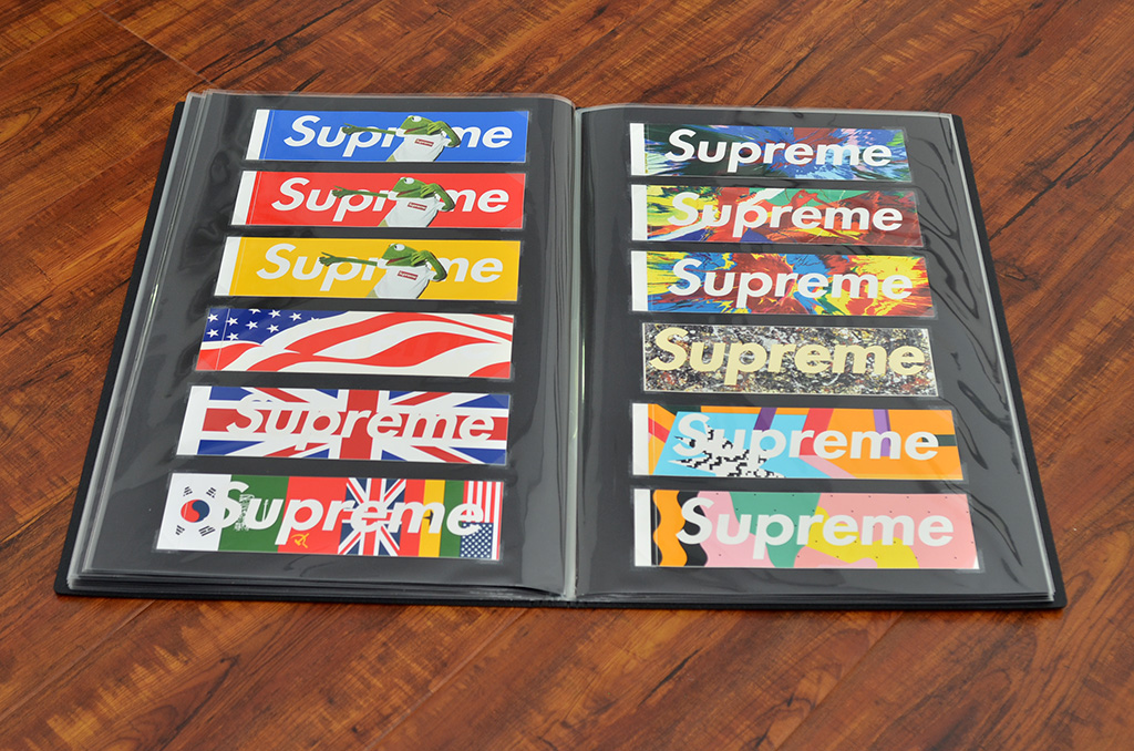 Supreme Sticker Collection | itsphamtastic