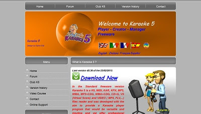 Karaoke 5, Karaoke Software