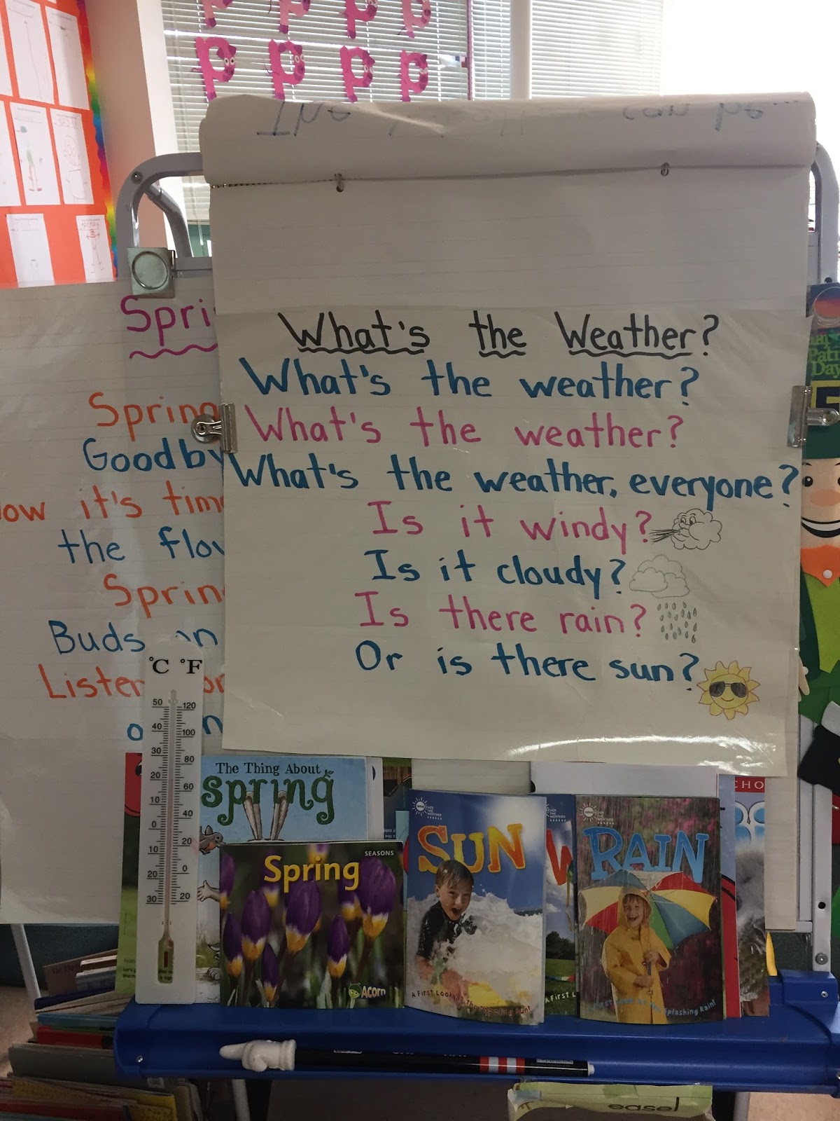 The PreK Post What's the weather? What's the weather? What's the