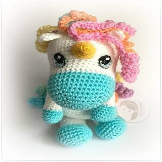 PATRON UNICORNIO AMIGURUMI 28380