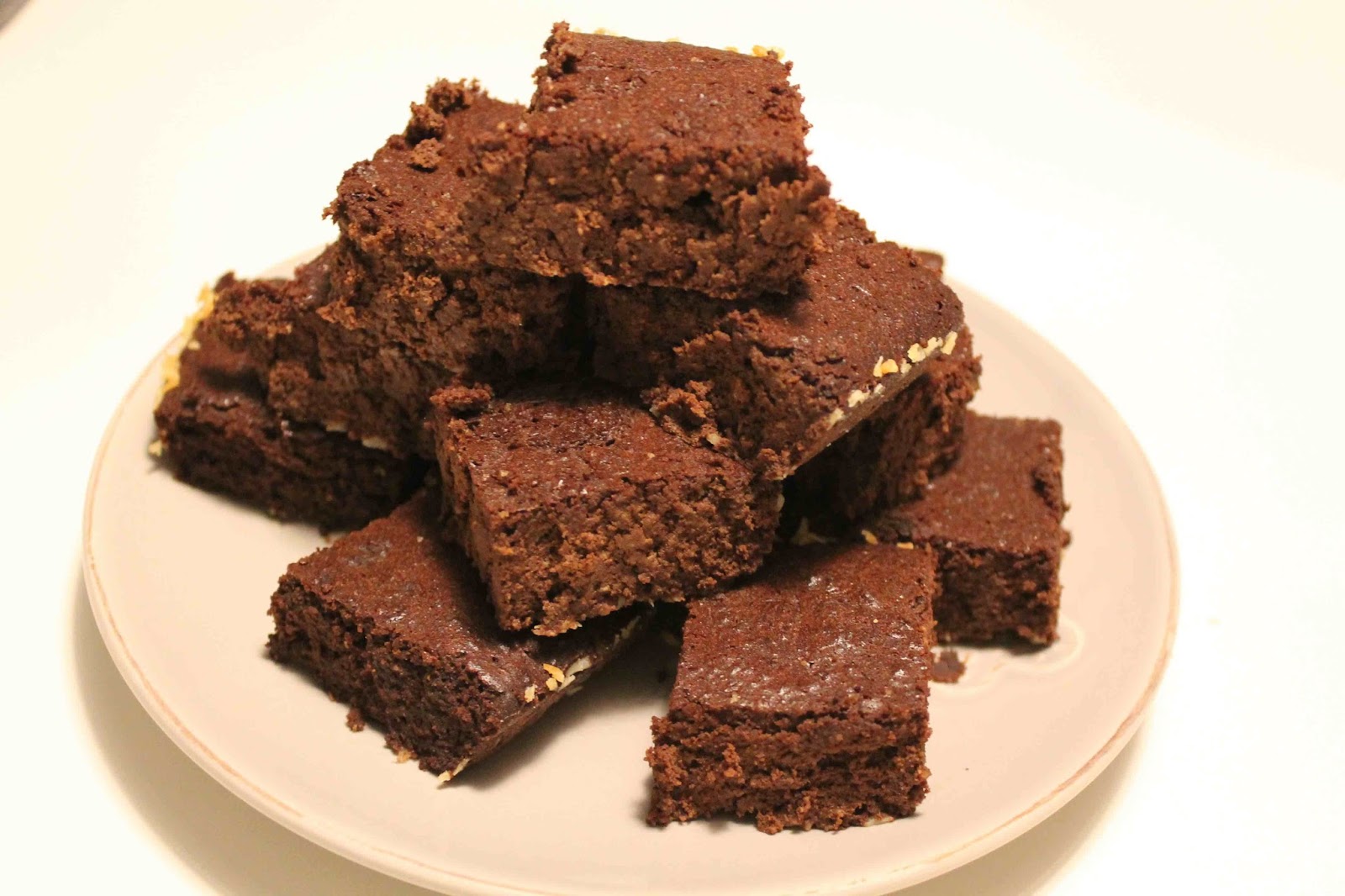 kladdkaka med kokosmjöl