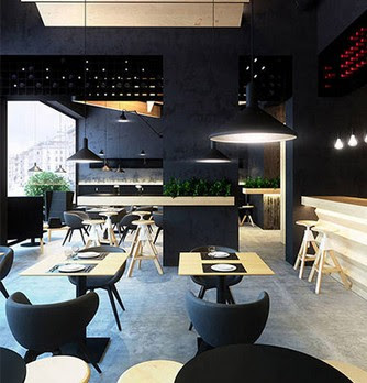 50 Desain Interior Cafe Minimalis Terbaru Unik Sederhana