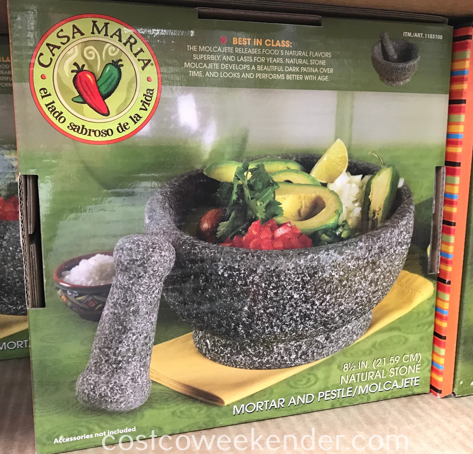 Casa Maria Mortar and Pestle Costco Weekender