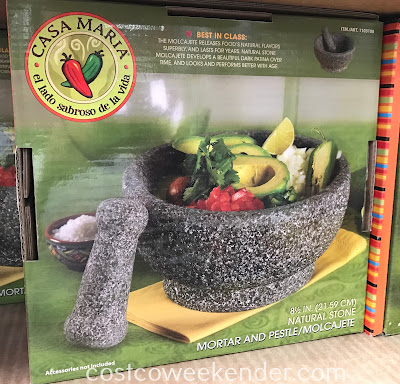 Make great guacamole for your next party with the Casa Maria Mortar & Pestle