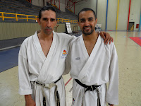 Ángel Ramiro Ángel Ramiro, curso de kumite deportivo, karate, kumite