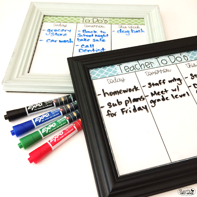 DIY Dry Erase To Do Lists for Teachers DIY Dry Erase To Do Lists for Teachers