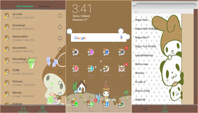 Tema Oppo F5 - Mellody Tema Oppo F5 - Mellody