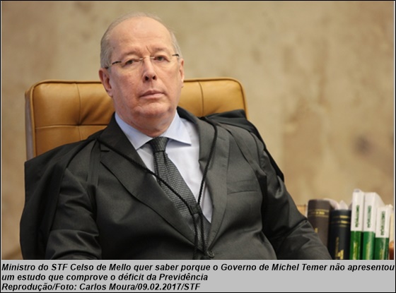 www.seuguara.com.br/Celso de Mello/STF/reforma da previdência