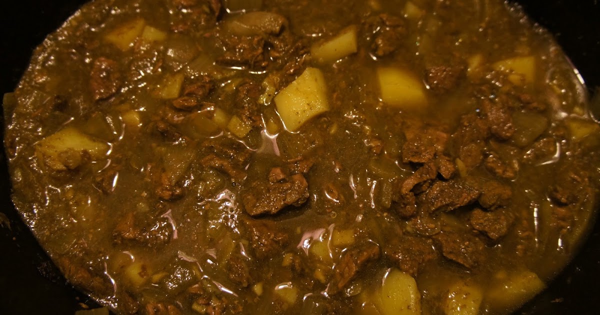 Cheena's Cooking Adventures Goan Meat Curry in a slow cooker