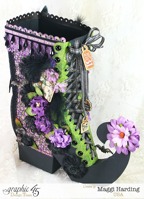 Scrap, Travel, and Bark!: Loving this boot with Graphic 45 Rare Oddities!