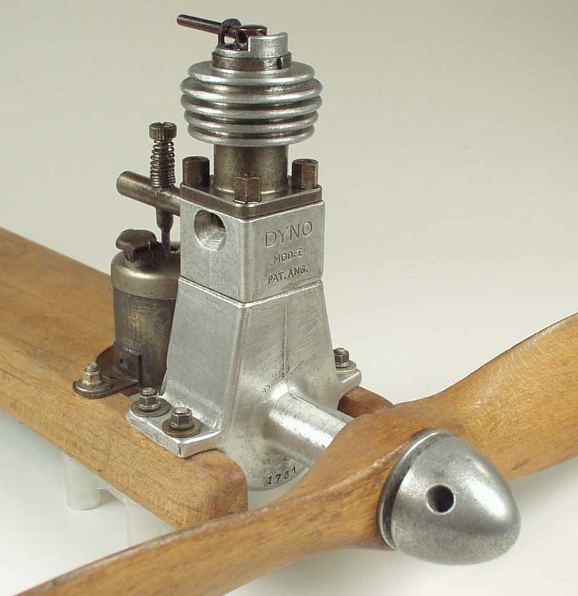 Vintage Model Airplane Engine 65