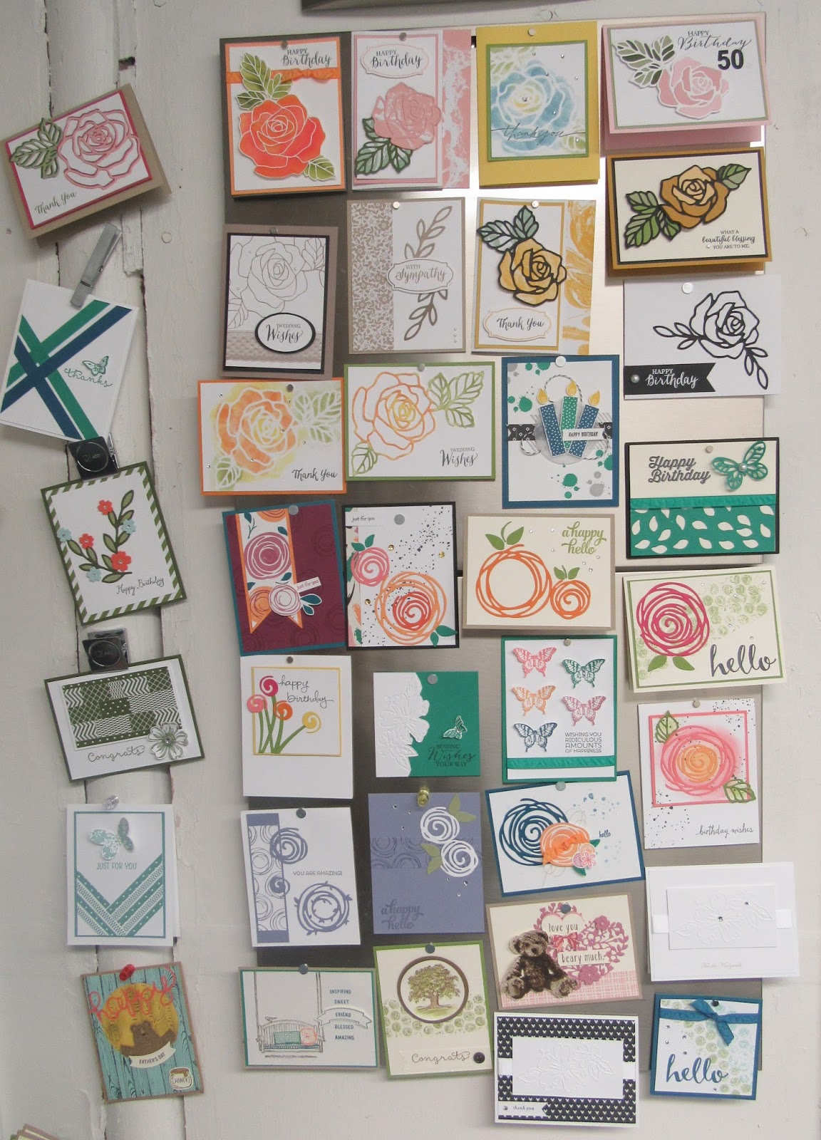 Personally Yours Craft Room Inspiration... Stampin' Up! Samples