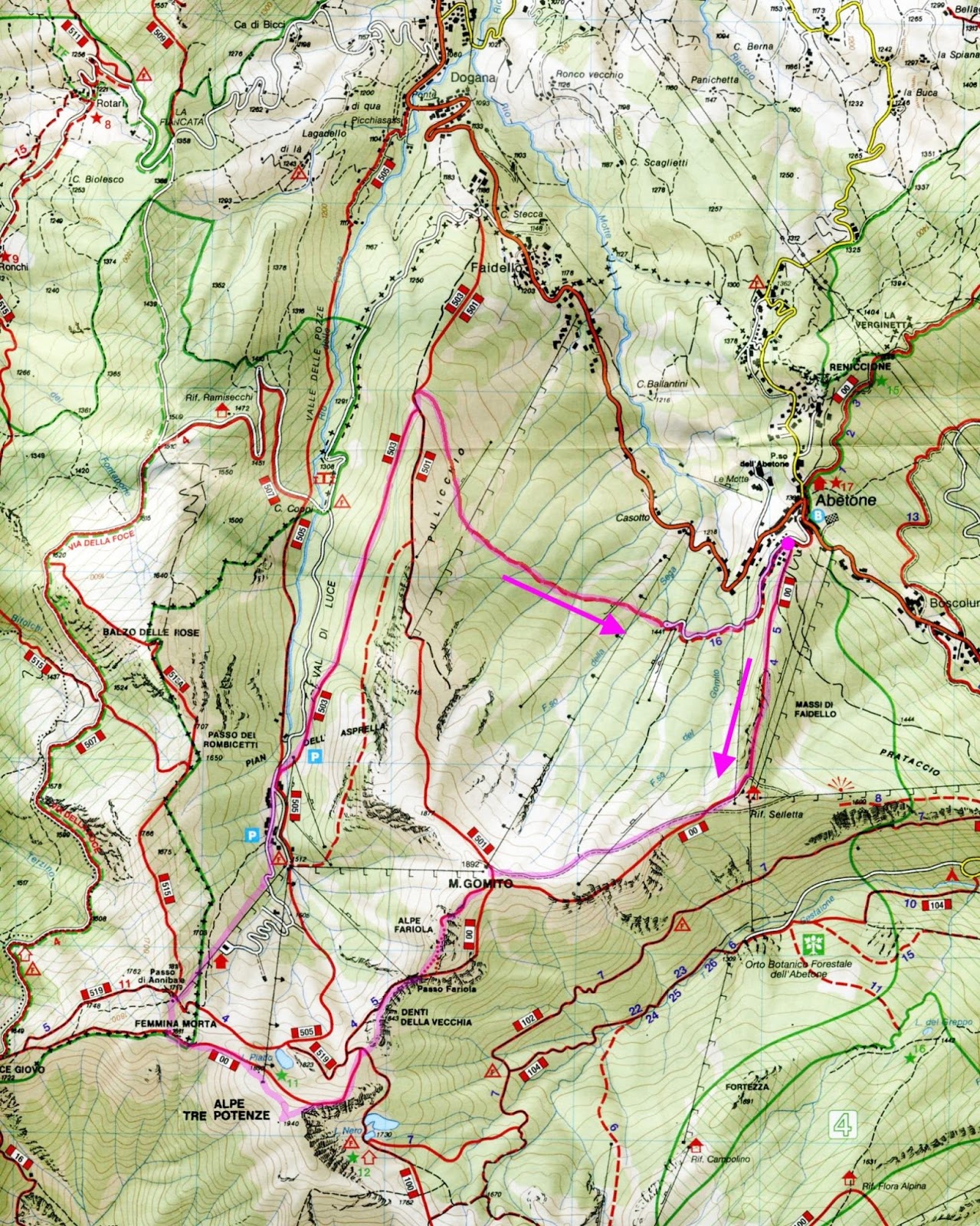 Escursionismo a 360° Alpe Tre Potenze Monte Gomito (ritorno dalla