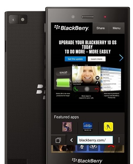 Spesifikasi dan Harga HP Blackberry Z3 Terbaru 2014