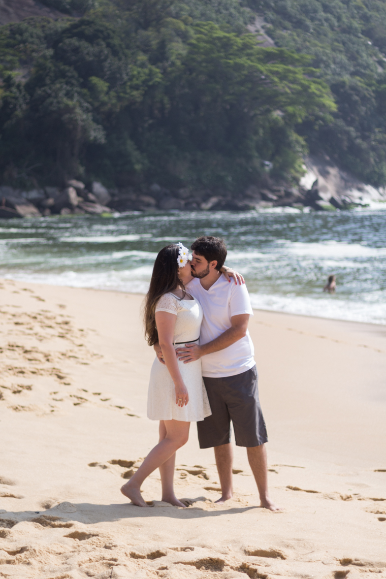 Ensaio de casal Praia Vermelha