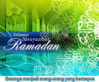 Selamat berpuasa Ramadhan